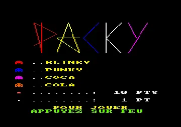 Packy (F) (1988) [CPC] screen shot title